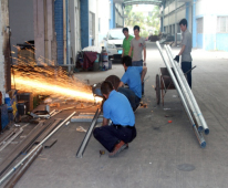 春雷相册-春雷工程设备生产部一角