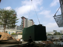 珠海招商花园沃尔玛-150T/D一体化生活污水处理设备
